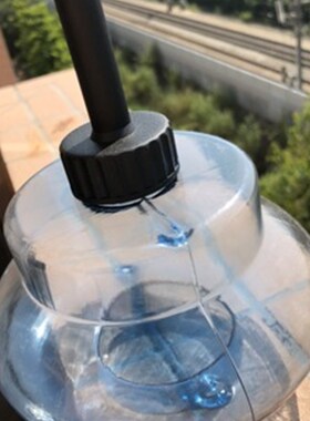 美容美发店冷热喷焗油机水杯蒸汽机配件水杯式焗油机耐高温烧水杯