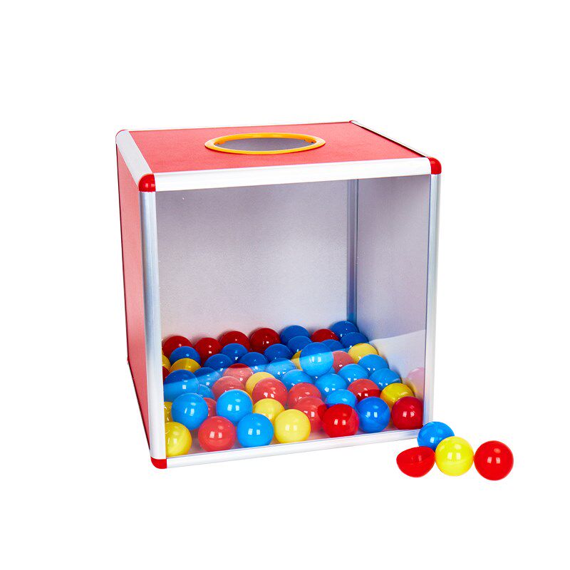 大号抽奖箱抽奖盒摇奖箱红喜庆结婚公司年会摸彩箱红色奖箱婚礼年