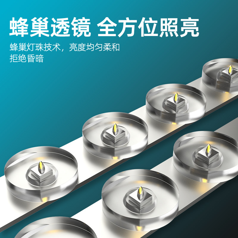 防爆led灯集成吊顶平板灯600x600仓库工业嵌入式厨房吸顶格栅灯