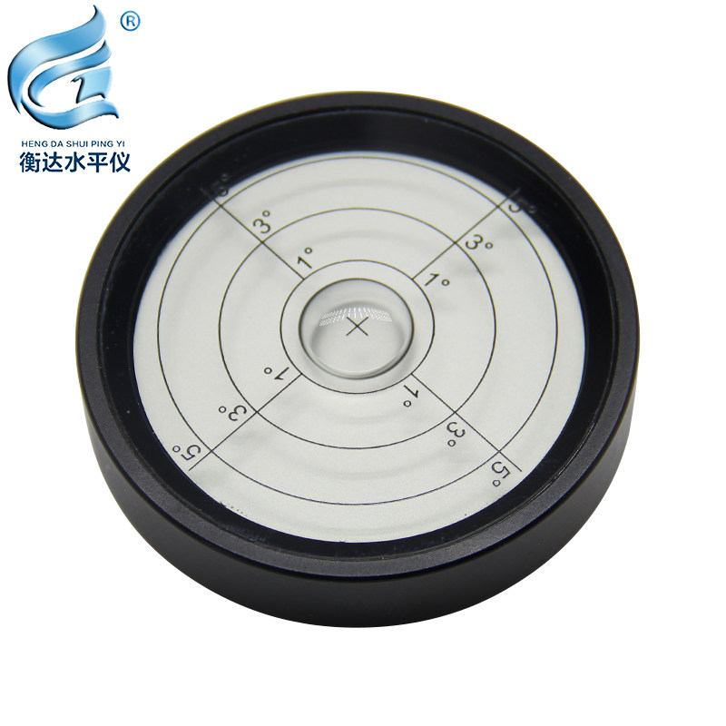 金属万向水平仪7415高精度水准器圆水平尺水平气泡水平泡水准泡