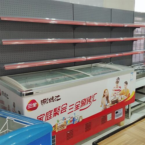 便利店冰箱上方货架超市雪糕置物架冰柜展示架饮料生鲜书桌货架子