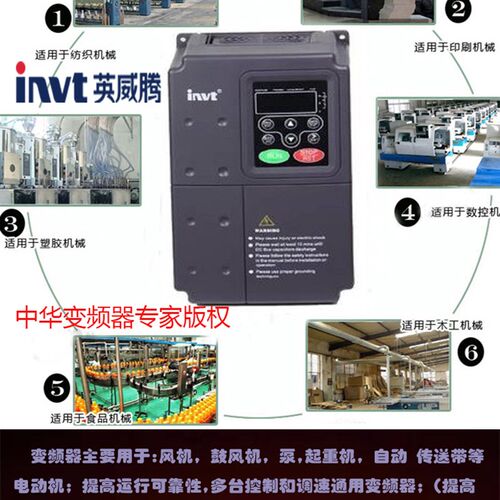 英威腾变频器 CHF100A系列 1.5KW 2.2KW 4KW 5.5KW 7.7KW 11KW