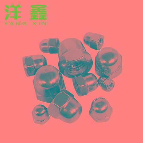 304不锈钢201盖型螺母螺帽装饰螺丝帽圆球盖母M4M5M6M8M10M12