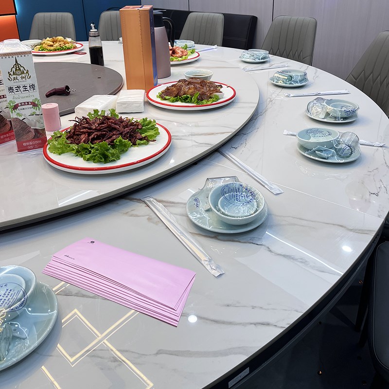 一次性餐桌吐骨碟大方纸盒菜渣鱼刺收纳清洁小型迷你垃圾桶方便