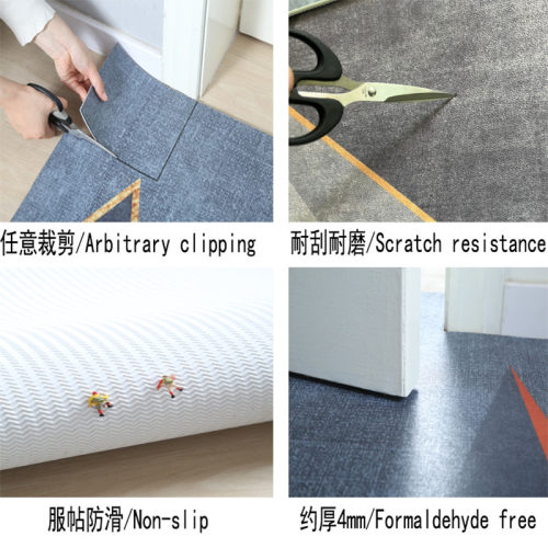 皮革pvc地垫入户进门垫门口可剪裁玄关家用蹭土脚垫防滑门外可擦