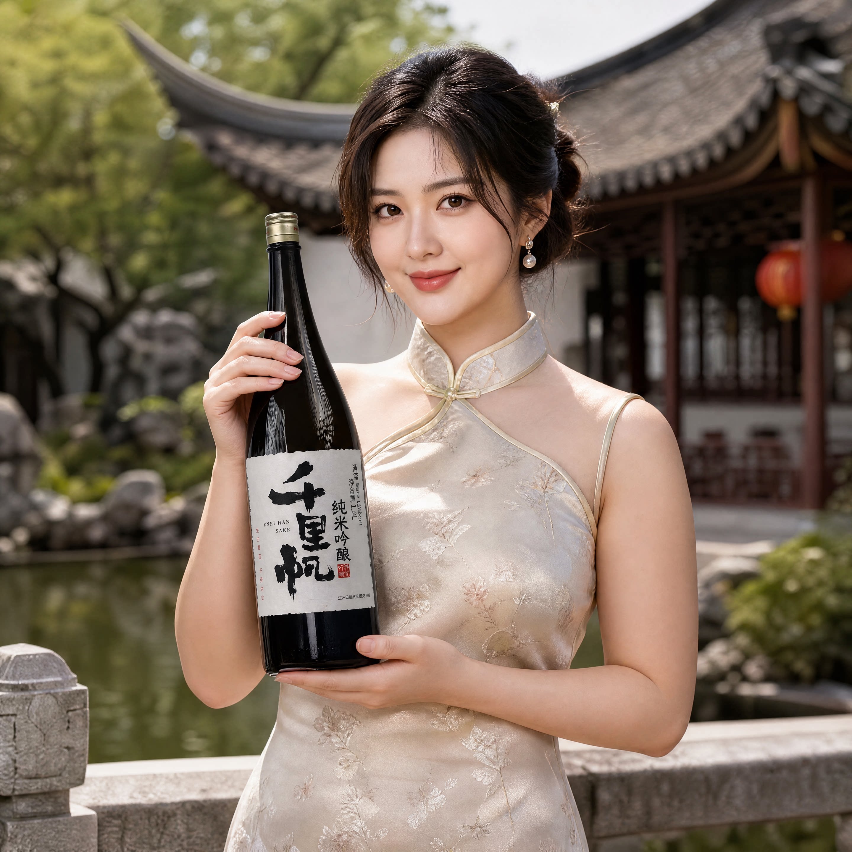 【2瓶装】拍一发二千里帆大吟酿39清酒1800ml纯米酿造