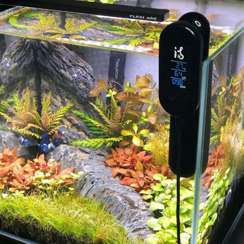 诗墨科技多功能鱼缸水质检测器3.0实时监测检测水质pH温度TDS检测