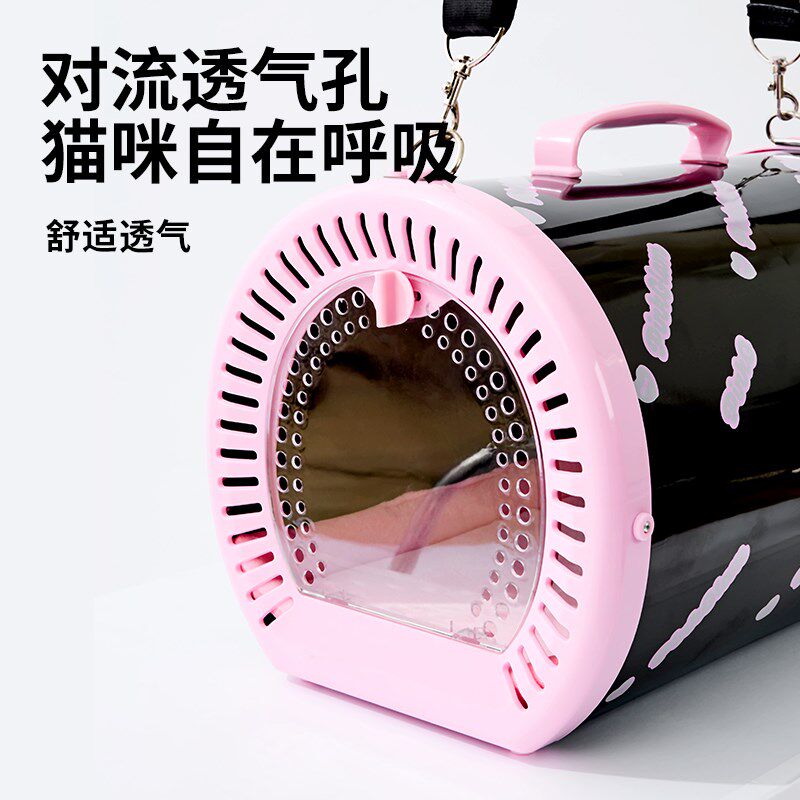 路可丝猫包外出便携猫咪背包轻便款手提包大容量宠物透明外带狗包