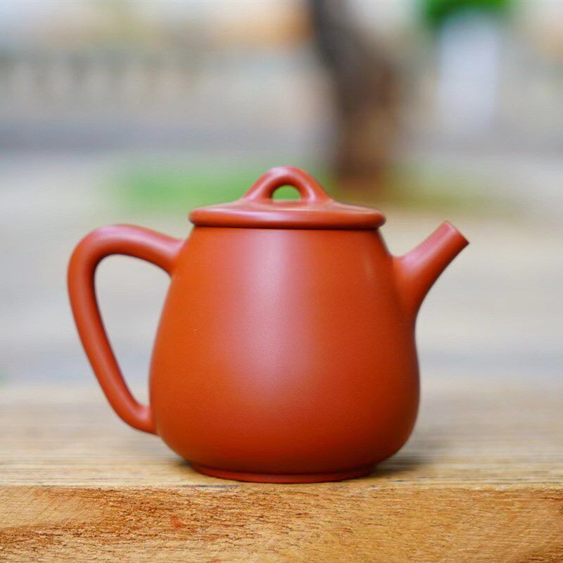 云南建水紫陶纯手工复烧小高石瓢壶石瓢中式茶壶泡茶壶非紫砂
