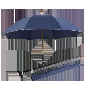 梵爵反光安全 拐杖伞多功能加强加固老人长柄雨伞户外可分离防滑