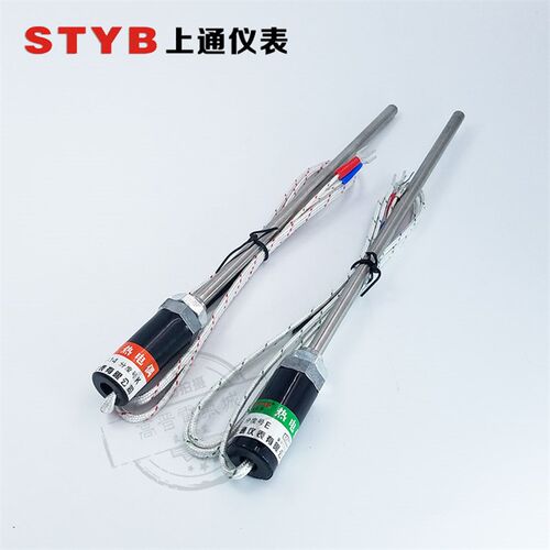 STYB上通仪表 PT100铂热电阻温度传感器探头热电偶 E型 K型 CU50