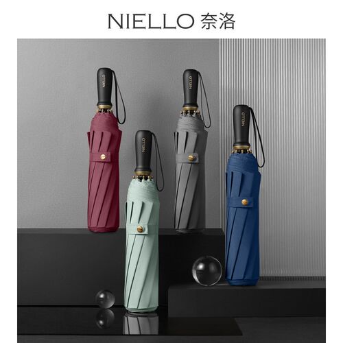 奈色10骨手动超大号双人两用加固抗古风伞高端商务素洛复暴雨伞男