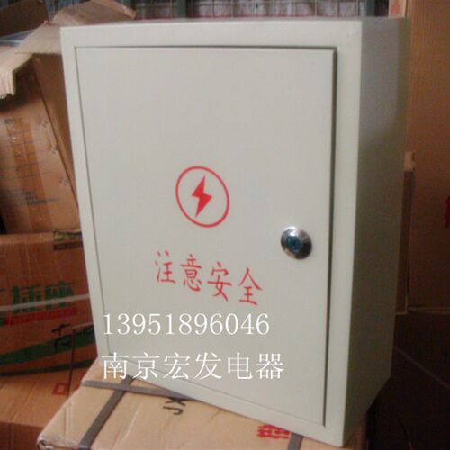 控制箱 配电箱400*500*180普通铁皮配电箱 明装户内