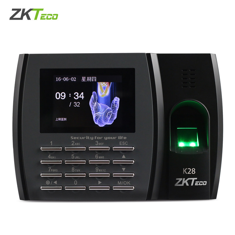 Z基Teco/熵K科技股份有限公司K28指纹考勤机 卡纹识别打指机 指纹