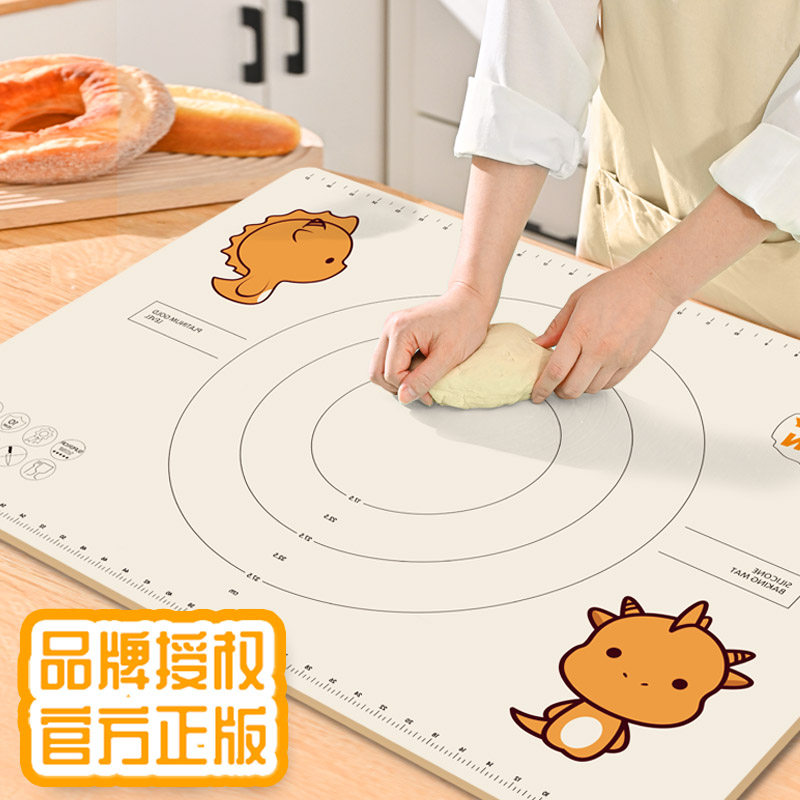 硅胶垫揉面垫加厚家用和面板食品级和面垫做擀面垫子塑料烘焙案板