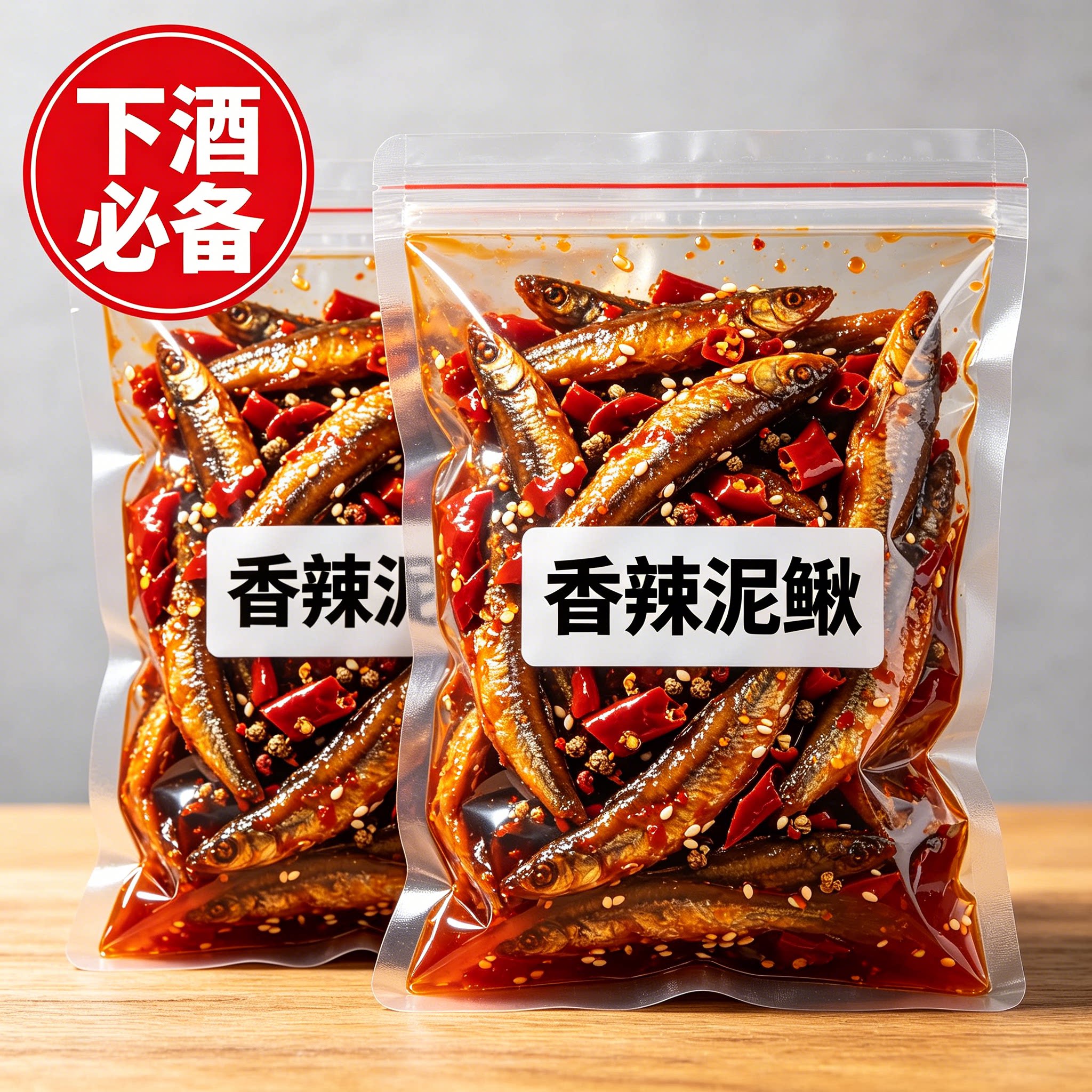 干煸香辣泥鳅即食下酒小菜下饭菜
