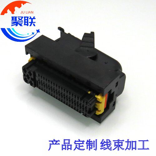 1473244-1主/1473247-1盖 挖掘机ECU插头防水连接器线束接插件81P
