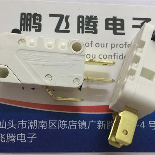 高诺斯Crouzet EF83161.3 16A250V行程限位复位微动开关按压 3脚
