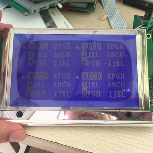 全新MS240128D注塑机工控显示屏20针接口甬江注塑机电脑液晶