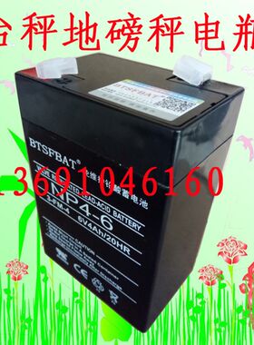 代替SUNCA新佳应急灯电瓶RB640B蓄电池6V4.0AH可充电电池电子秤