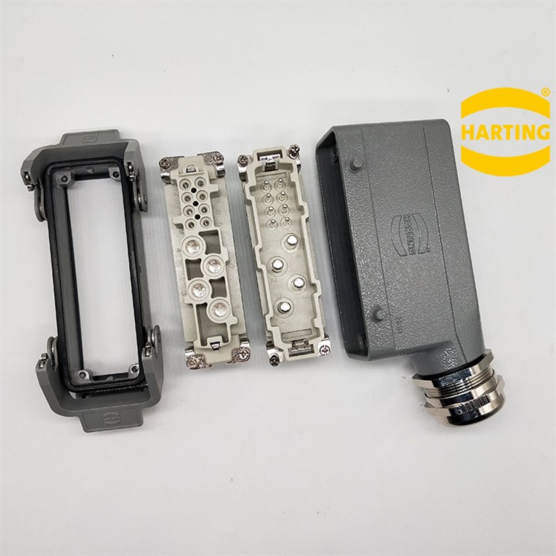 重载连接器 09380122601/09380122701 100A大电流HARTING航空插