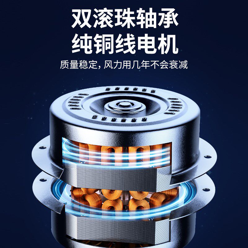 林边落地扇家用静音大风力立式摇头立扇工业商用大功率强力电风扇