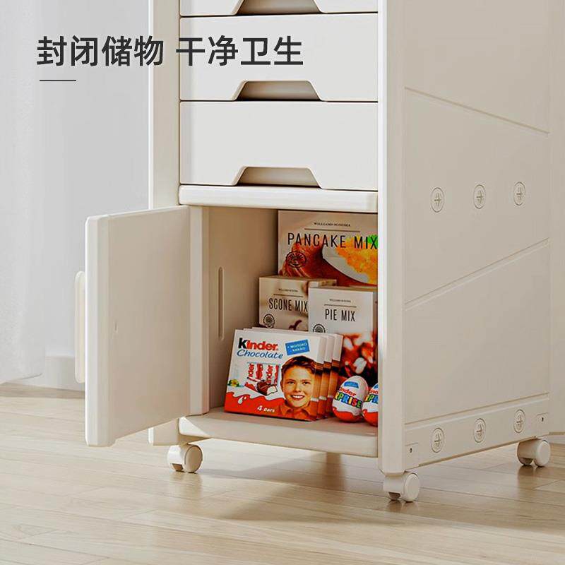 婴儿用品喂养台收纳柜床头置物架护理推车移动奶瓶置物架玩具收纳