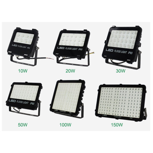 户外防海水LED投光灯足瓦50W100W150W广告车间景观补光射灯红黄绿