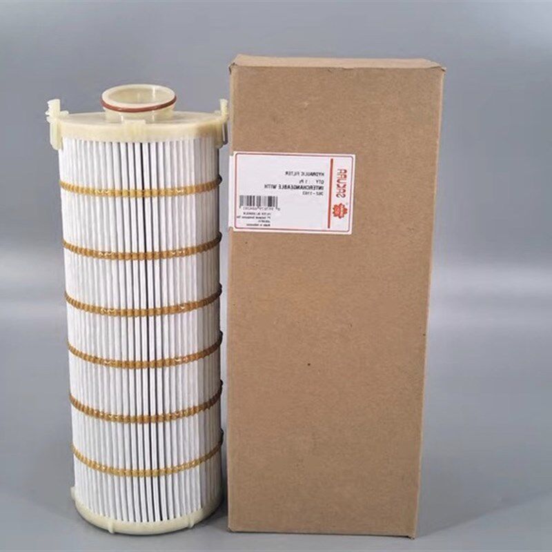 适用于卡特305.5E 306E挖掘机樱花液压滤芯 樱花液压回油滤芯