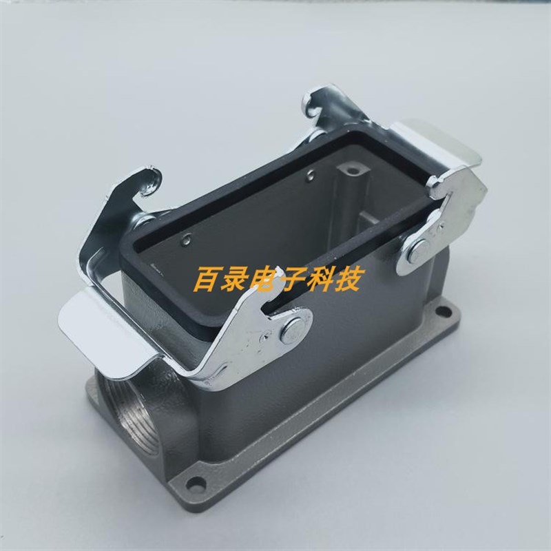 航空插头 重载连接器 H16B-SF-2L-PG21 16芯表面装底座HARTING