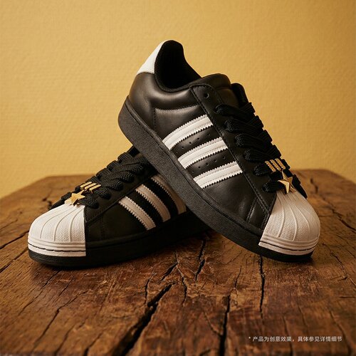 阿迪达斯 （adidas）女子SUPERSTAR ST W时尚休闲鞋JR7444