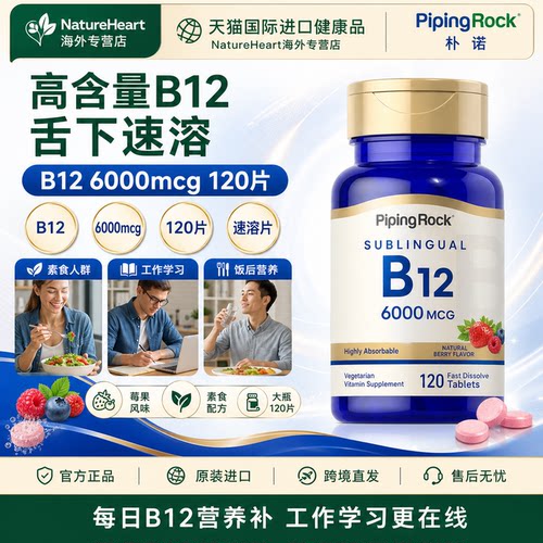 朴诺B12营养神经脑力记忆