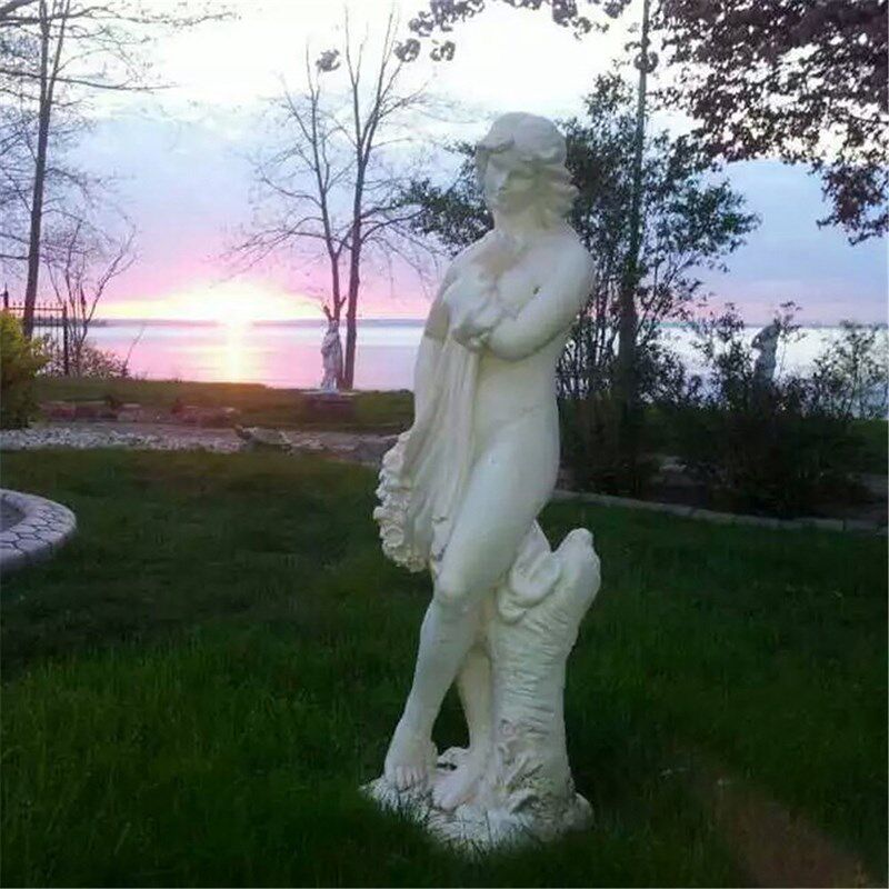 欧式落地人物沐浴K神雕女玻璃钢雕像塑TV酒吧会所洗脚房软装摆件