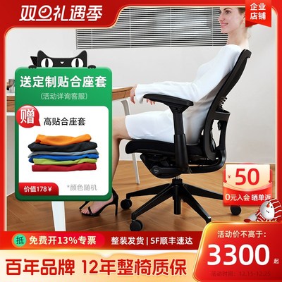HAW海RTH/O沃氏ZOD人Y体工学椅护腰办公椅家用升降椅工程学电竞
