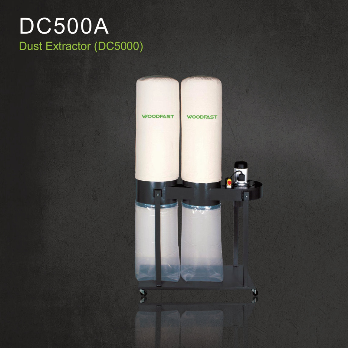 木工工具 集尘器  袋式400V/50HZ DC500A Woodfast沃富特 堤旁树