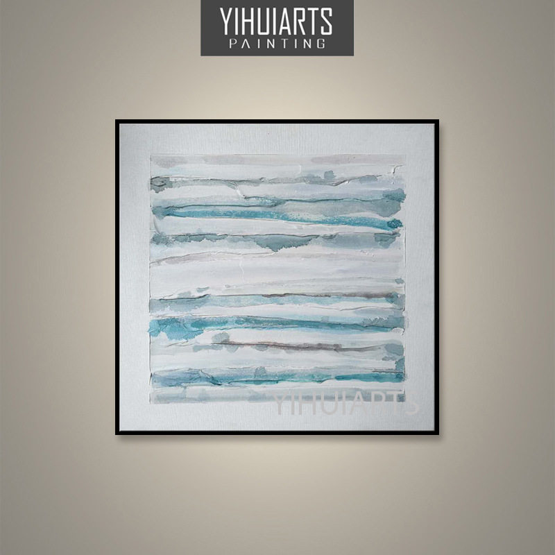 YIHUIARTS厂家直销纯手绘抽象题材装饰油画玄关走廊装饰挂画