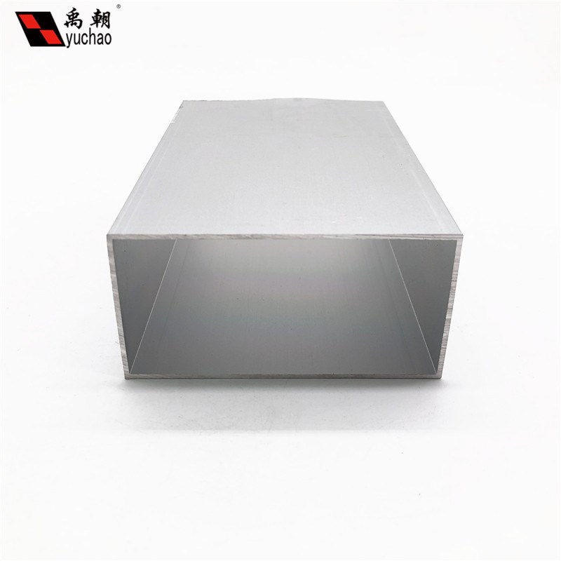 铝合金方管80X40X1.2铝方管铝方通扁通空心铝管四方隔.断矩形铝管