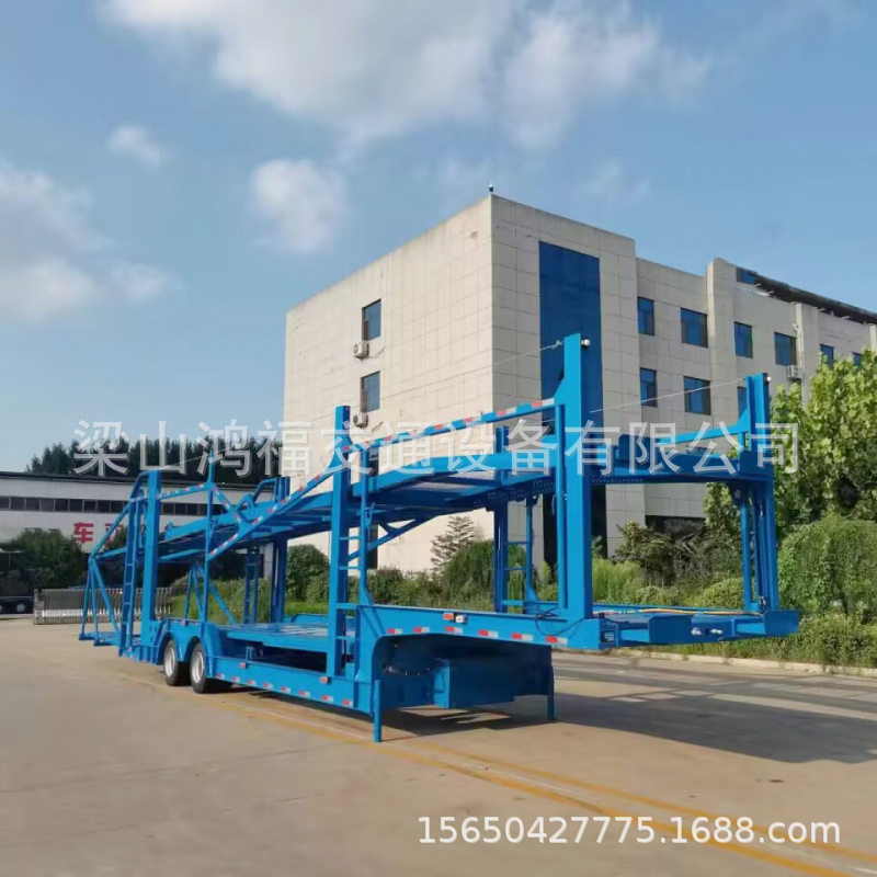 厂家出口欧式轿运车 2023年新款轿运车 自卸车 折叠式轿运车
