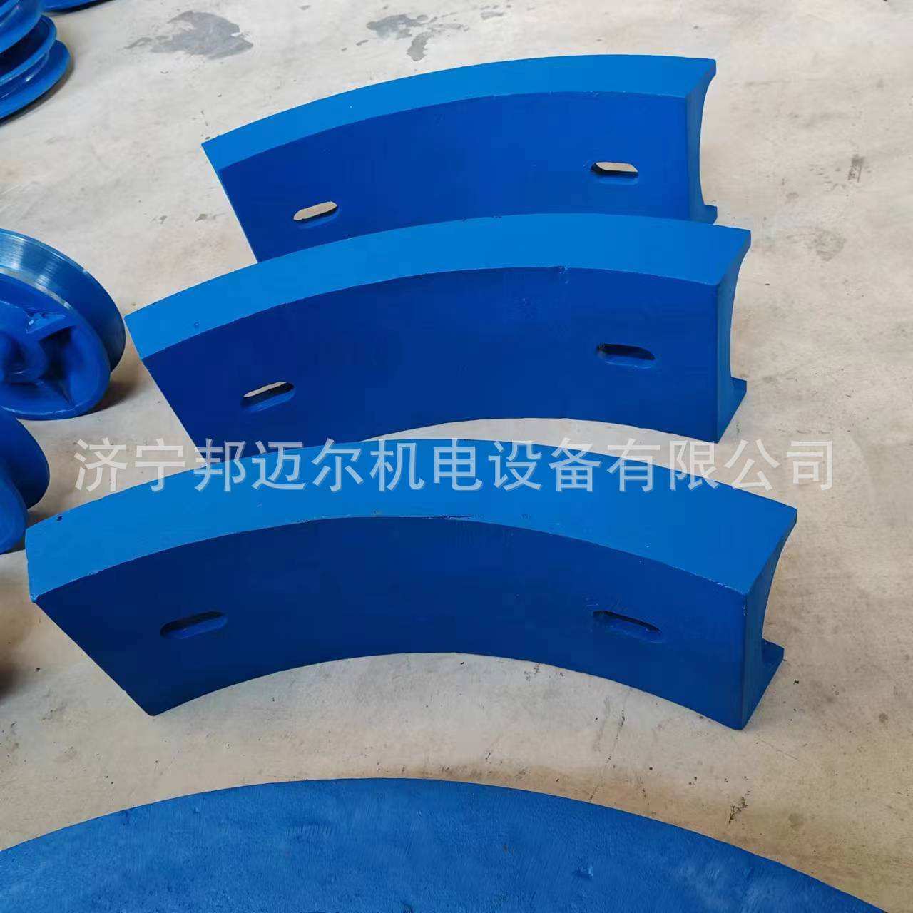 矿用无极绳绞车绳衬   适用于双单滚筒连续牵引绞车 铸件供应