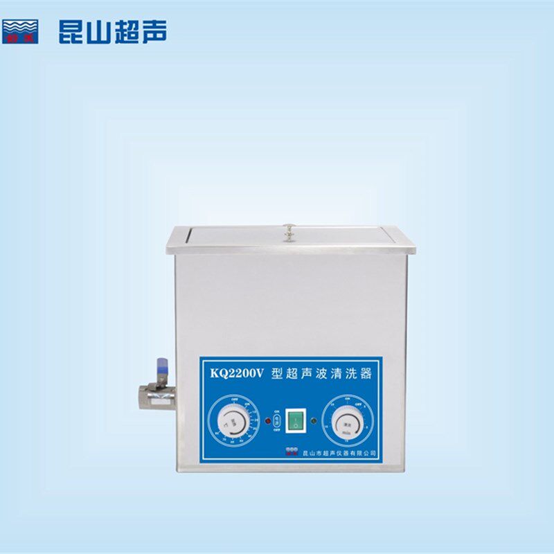 昆山舒美KQ2200V超声波清洗机/4L/40KHZ/室温-80/超声功率100W