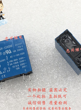 继电器OEG SDT-SH-124DM 10A 4脚 全新正品 24VDC 一常开SDT