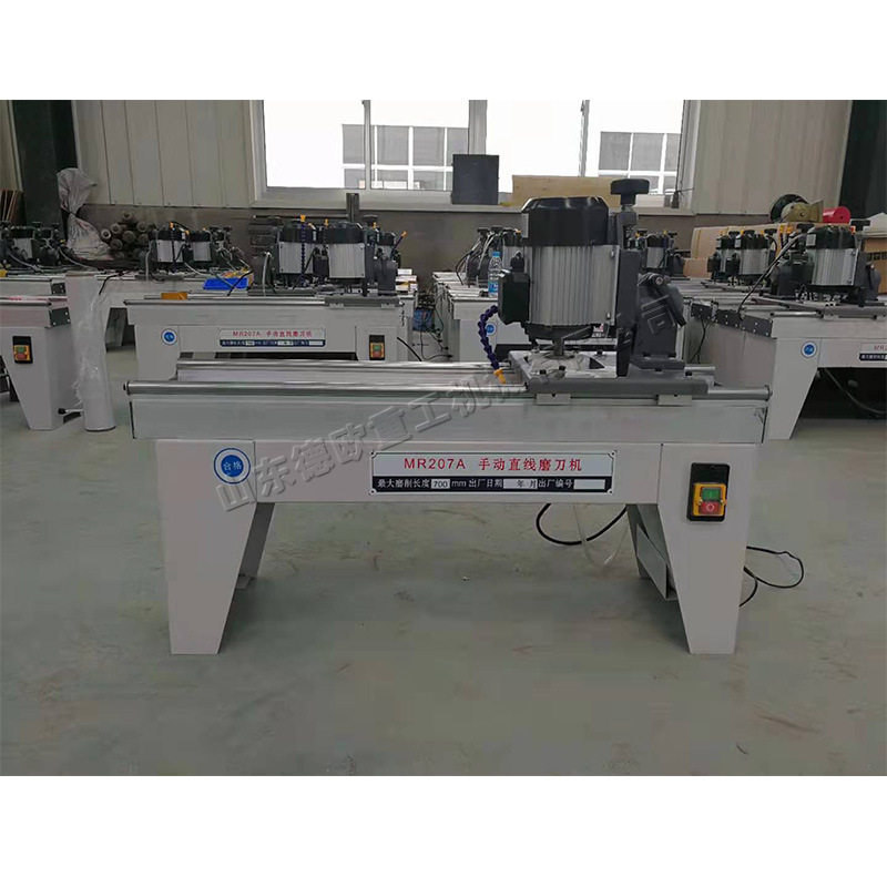小型手动款直线磨刀机 压刨刀纸刀片研磨机 家具厂木工刀片打磨机