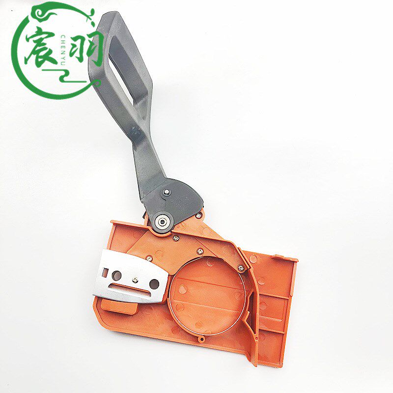 Husqvarna136 137 141 142 护板 手刹器被动盘离合器机油泵蜗杆