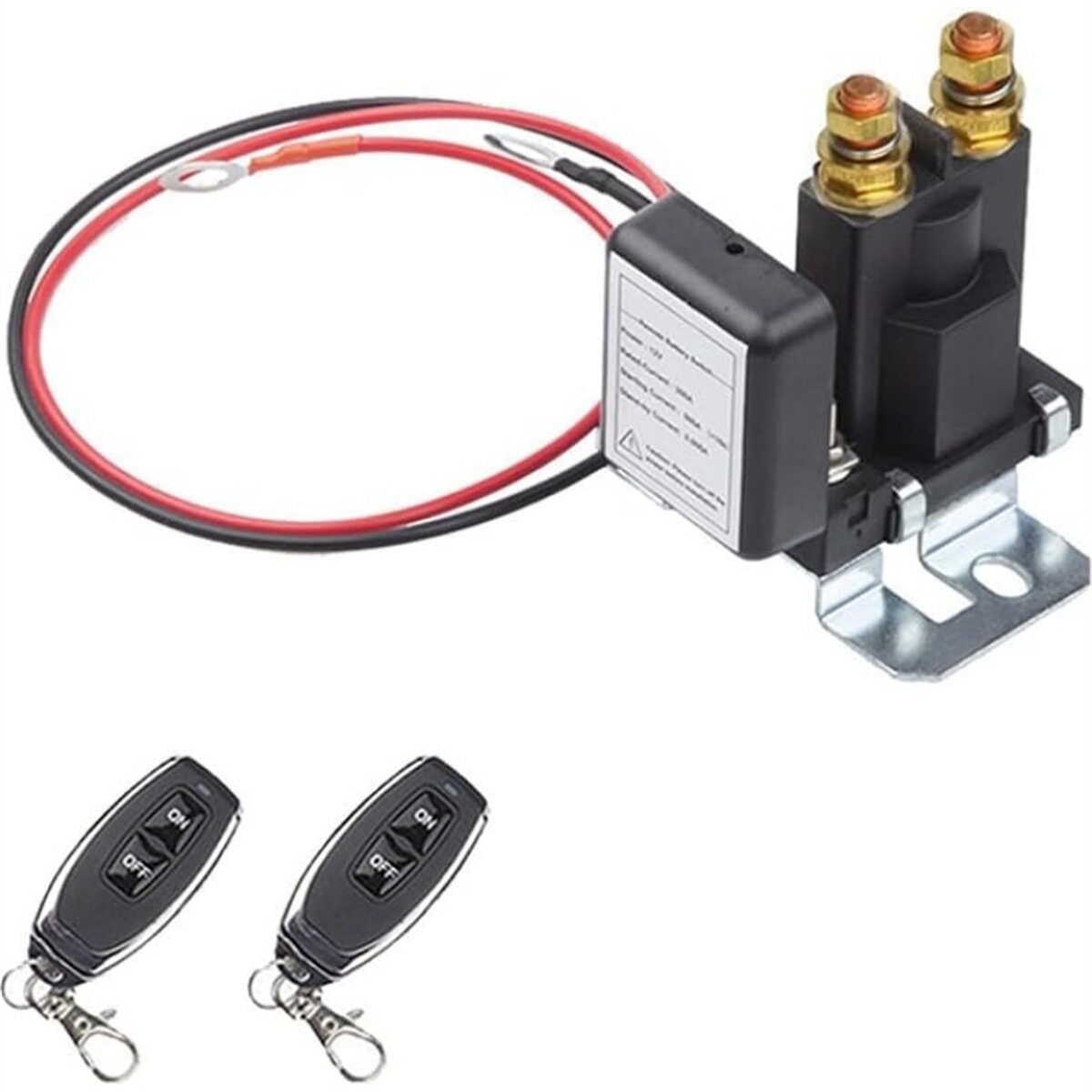 电源保护器车用遥控断电12V/24V汽车电瓶遥控总开关汽车继电器