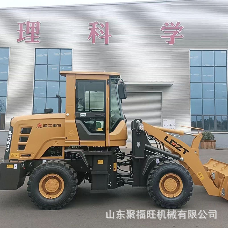 养殖场铲粪小型装载机 20型树木废品抓草机 工地装载垃圾清运铲车