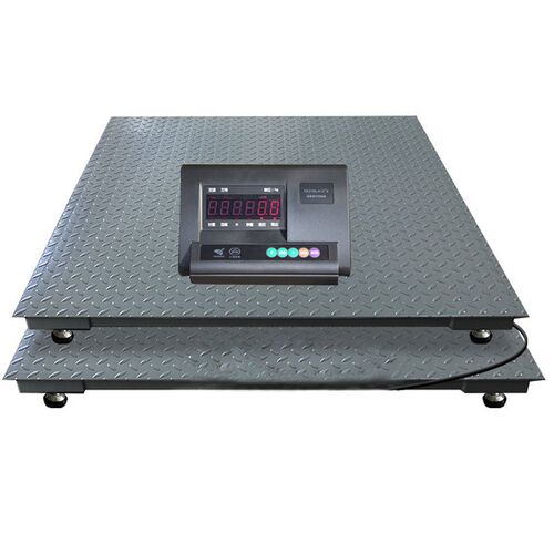 上海耀华地磅500kg/50g小型磅秤1C*1米500公斤50g耀华电子平台秤