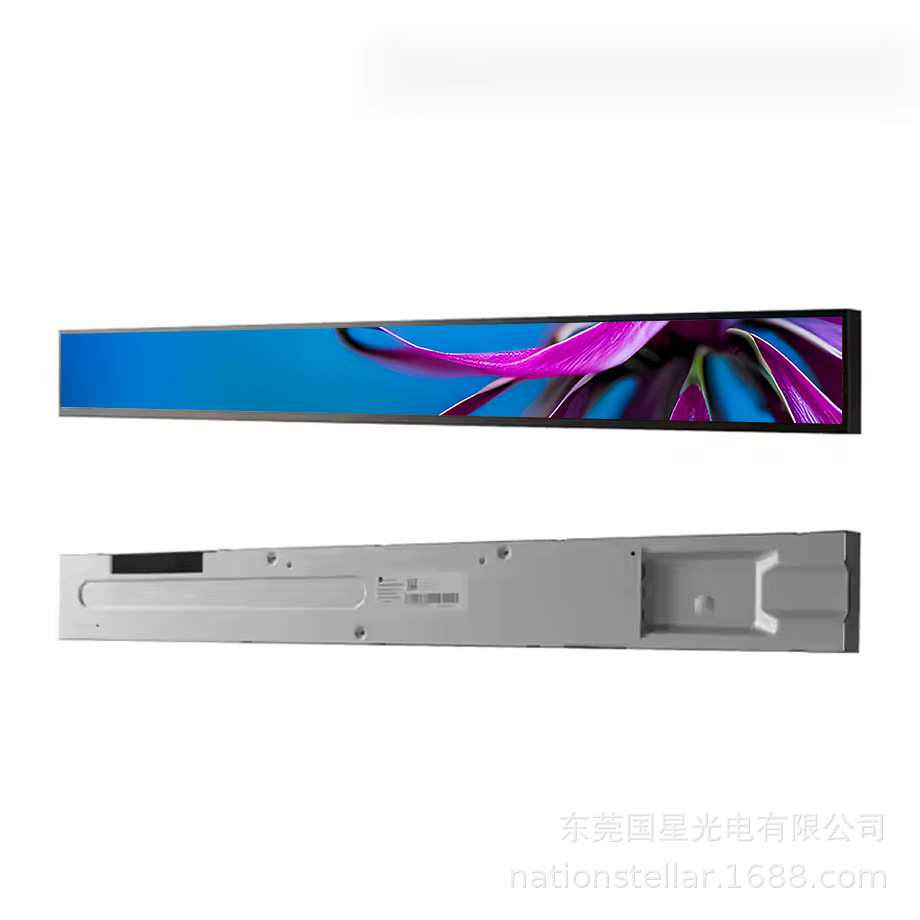 35英寸DV350FBM-N10 4K高亮500nit数字标牌超宽拉伸条形液晶屏