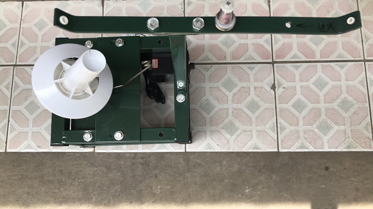 电动调速珊瑚绒毛线绕线合股机