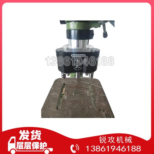 普登PLA368木工手动多头钻  可H调式多轴钻床 自动钻孔机