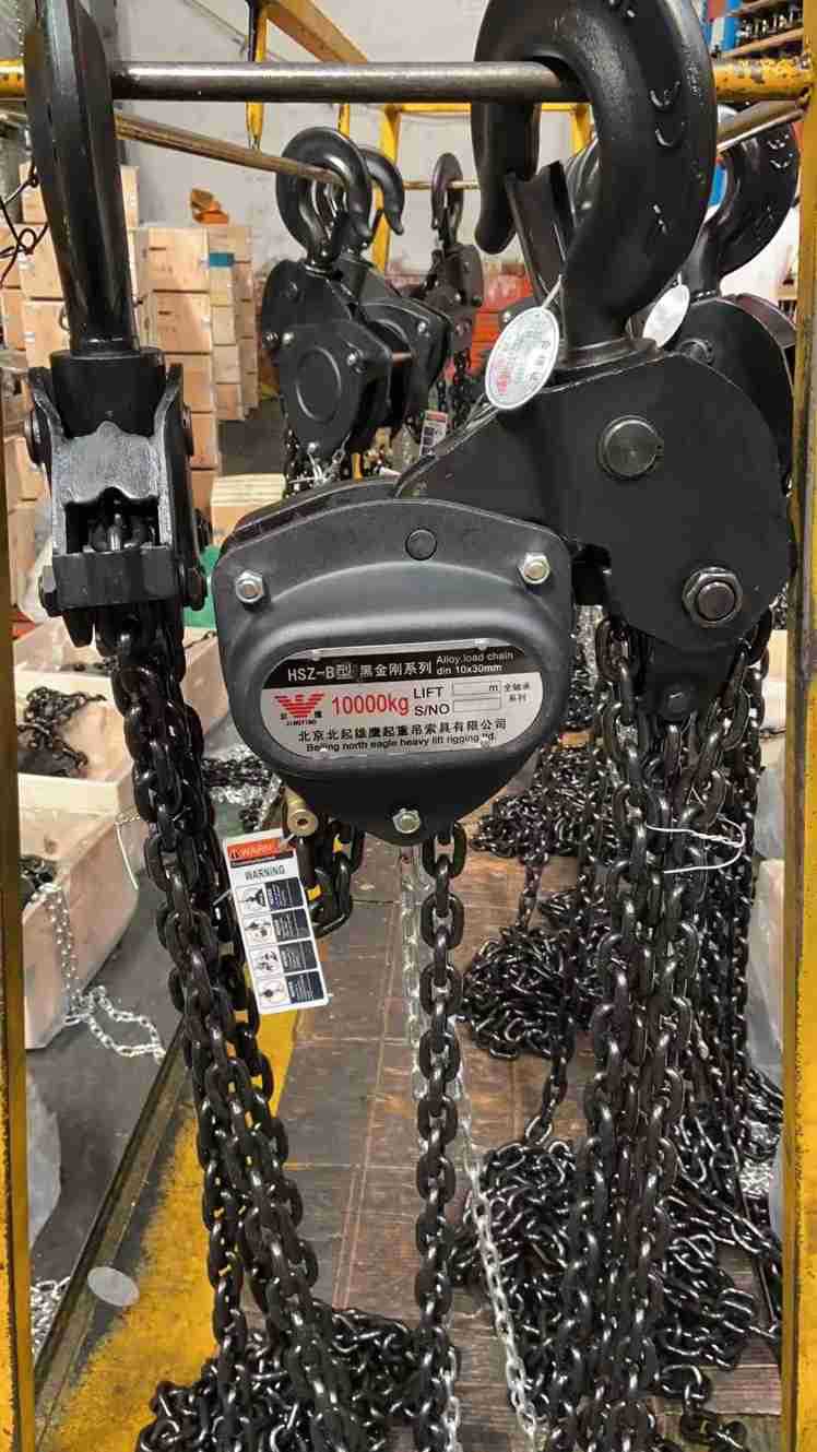 手拉葫芦双重保险安全设置拉力轻国标结实耐用倒链起重工具